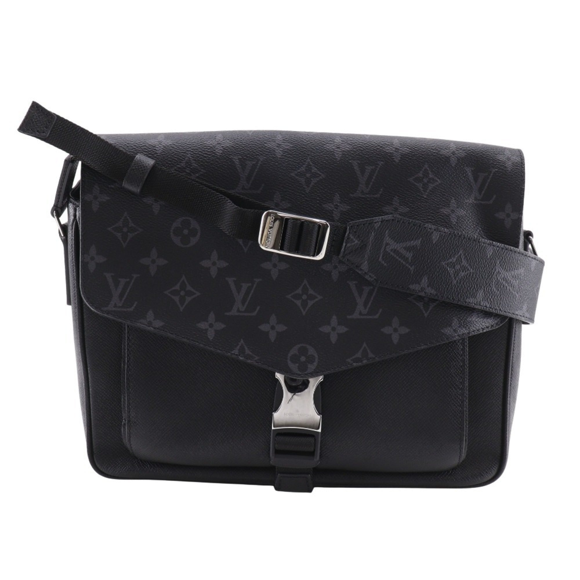 Louis Vuitton Taigarama Black Taigarama Monogram Eclipse Shoulder Bag