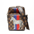 Louis Vuitton Brown Clear Damier Canvas Shoulder Bag