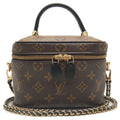 Louis Vuitton Brown Pvc Shoulder Bag Vanity Bag