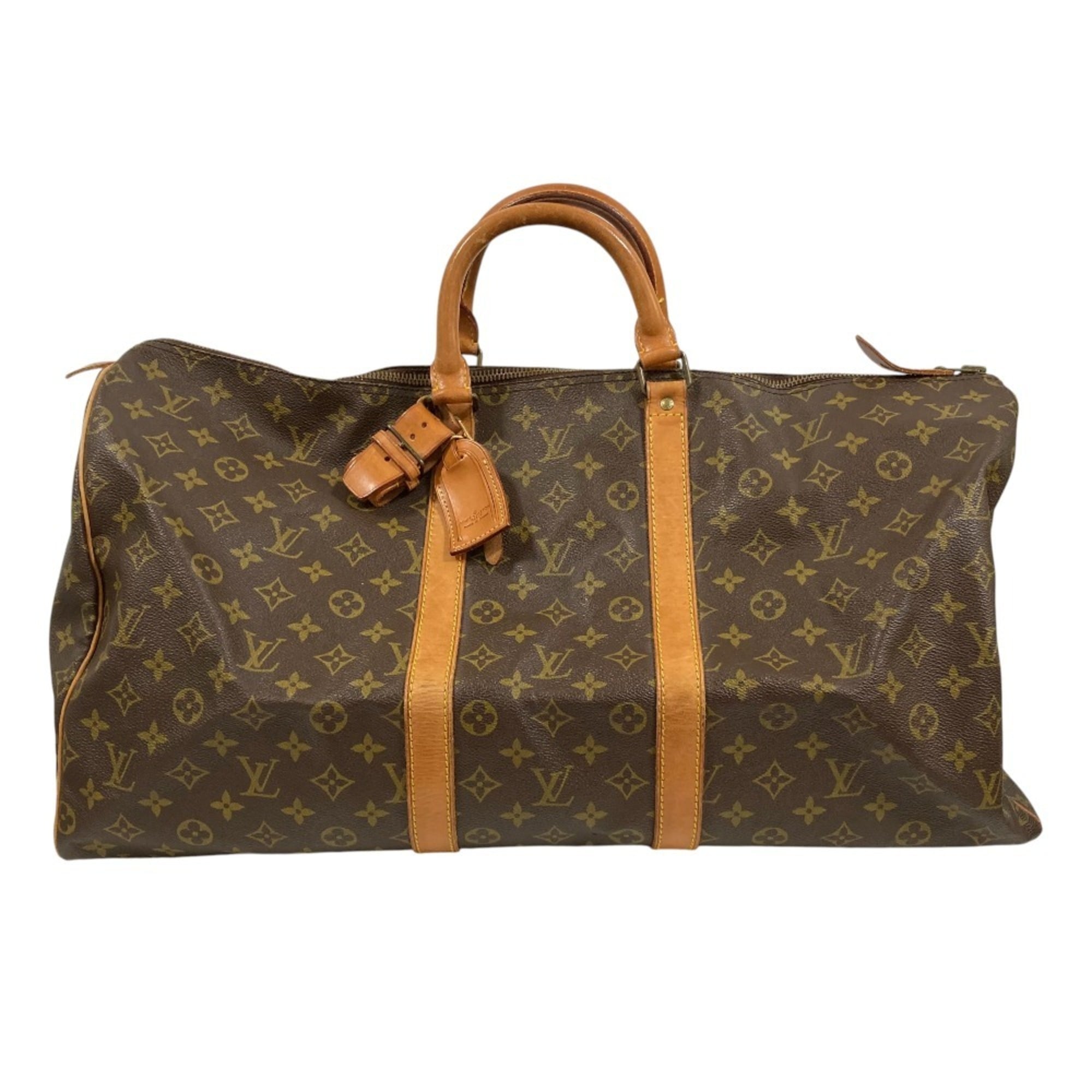 Louis Vuitton Brown Monogram Boston Bag