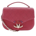 Chanel Pink Caviar Leather Handbag