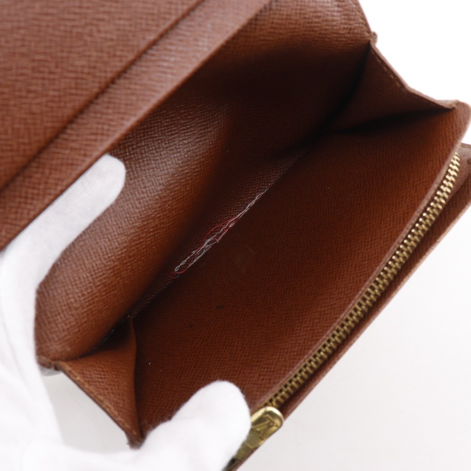 Louis Vuitton Brown Monogram Canvas Wallet