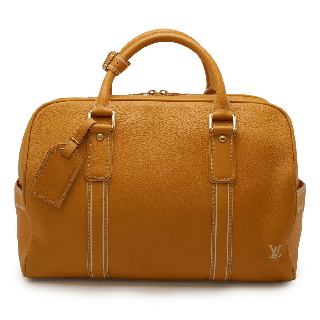 Louis Vuitton Jaune Leather Boston Bag