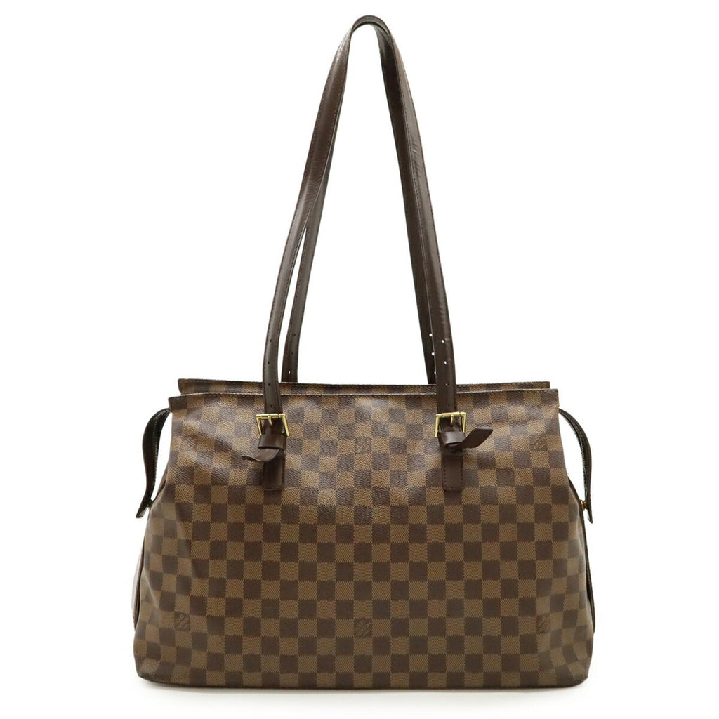 Louis Vuitton Damier Brown Pvc Shoulder Bag Tote Bag