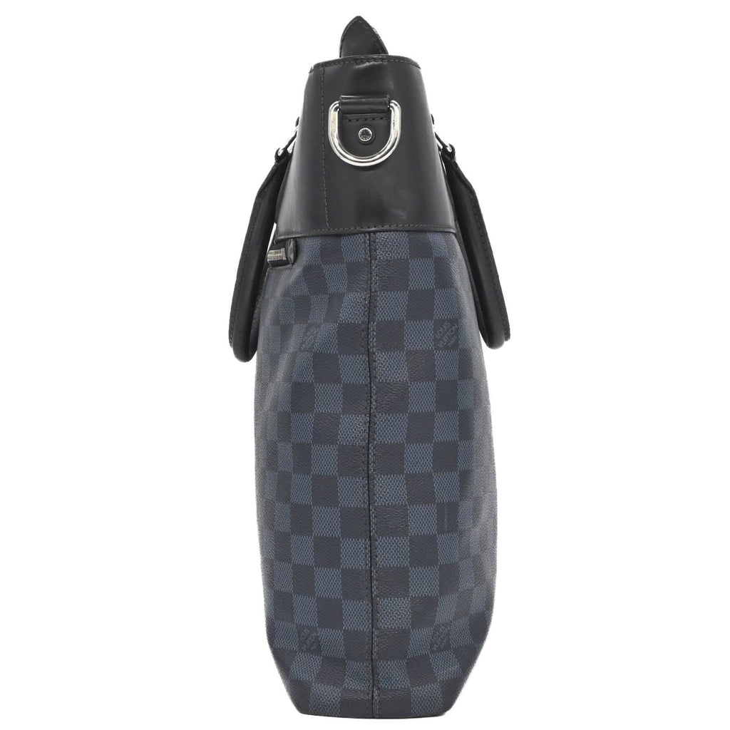 Louis Vuitton Black Cobalt Shoulder Bag Tote Bag