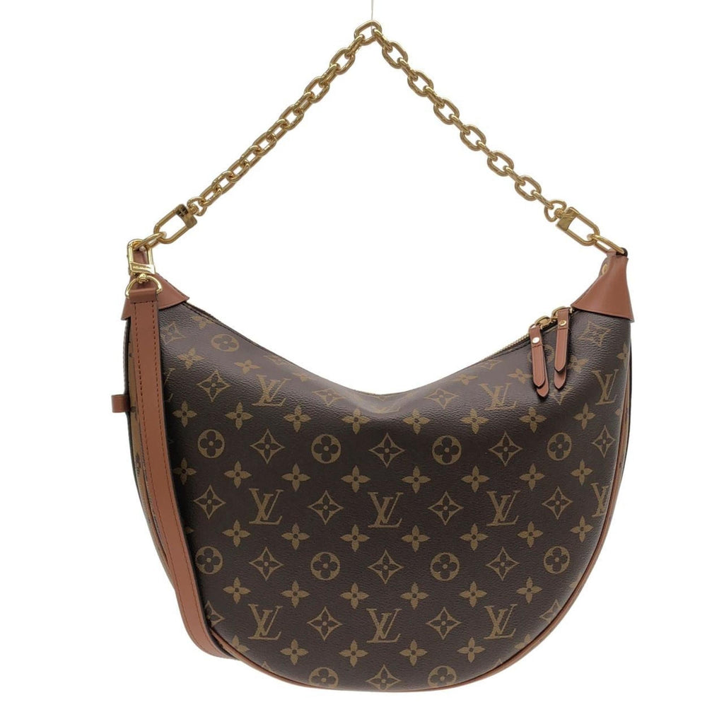 Louis Vuitton Marron Coated Canvas Pouch Shoulder Bag