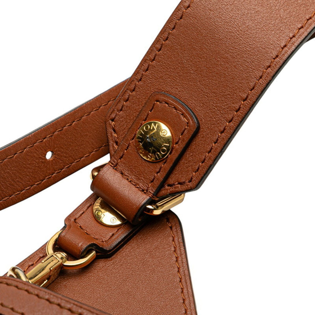Louis Vuitton Monogram Reverse Brown Pvc Leather Sling Bag
