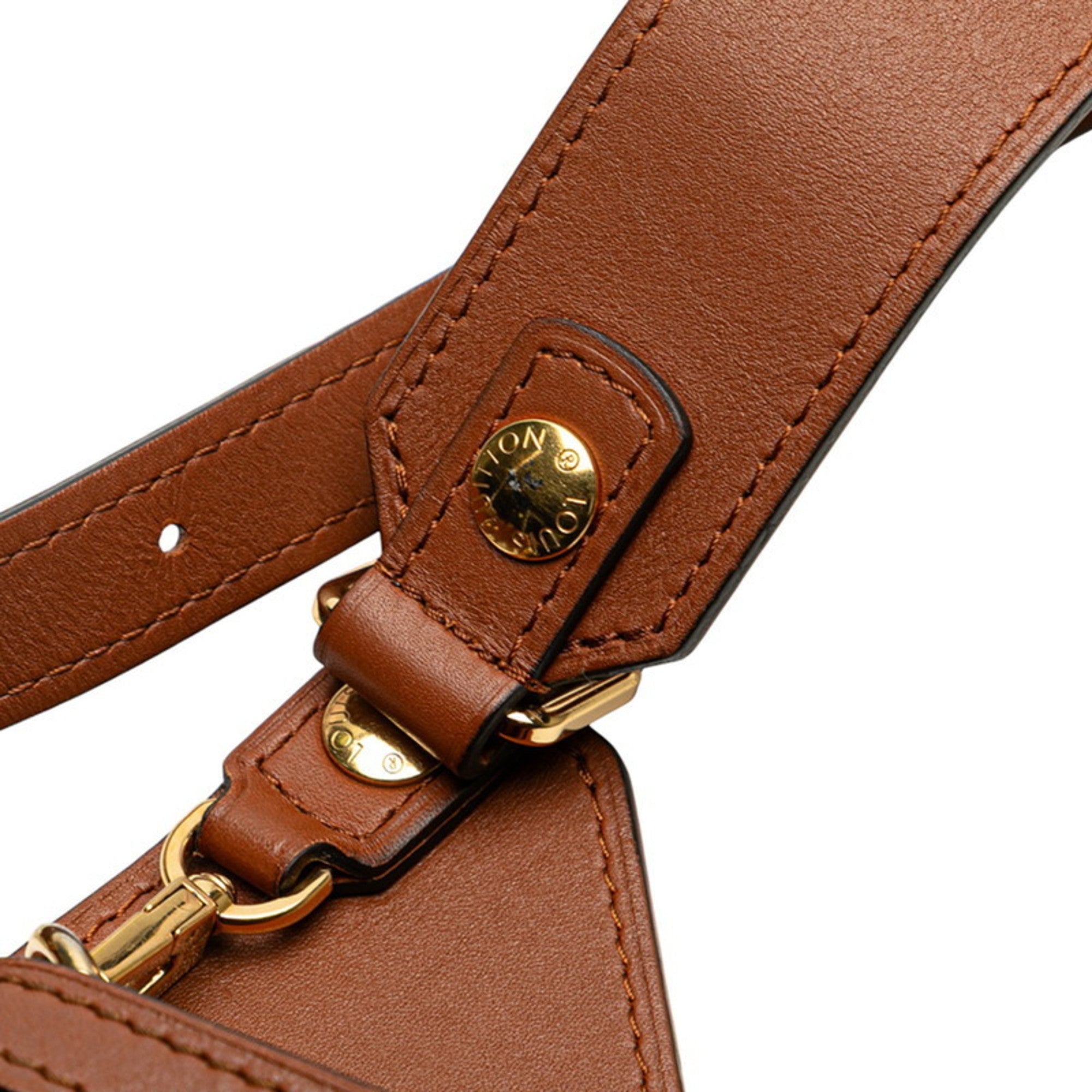 Louis Vuitton Monogram Reverse Brown Pvc Leather Sling Bag