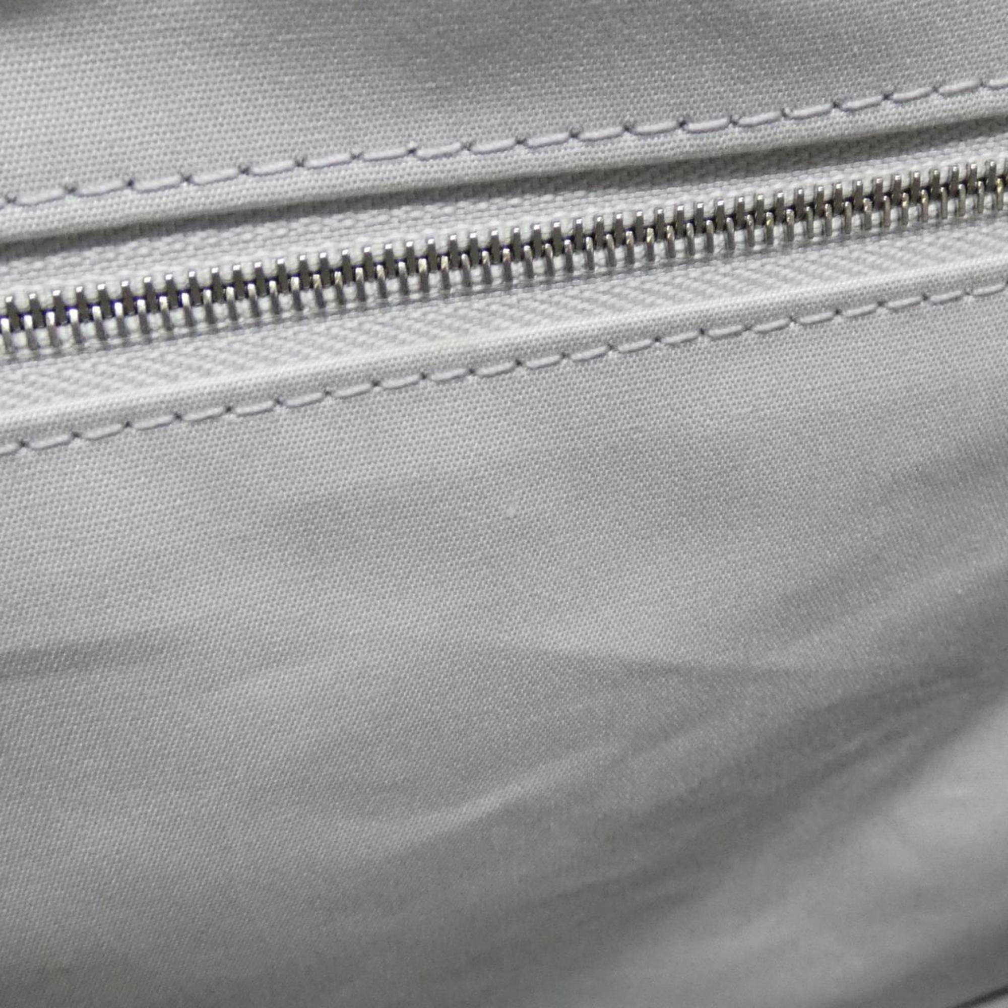 Louis Vuitton Silver Nylon Handbag