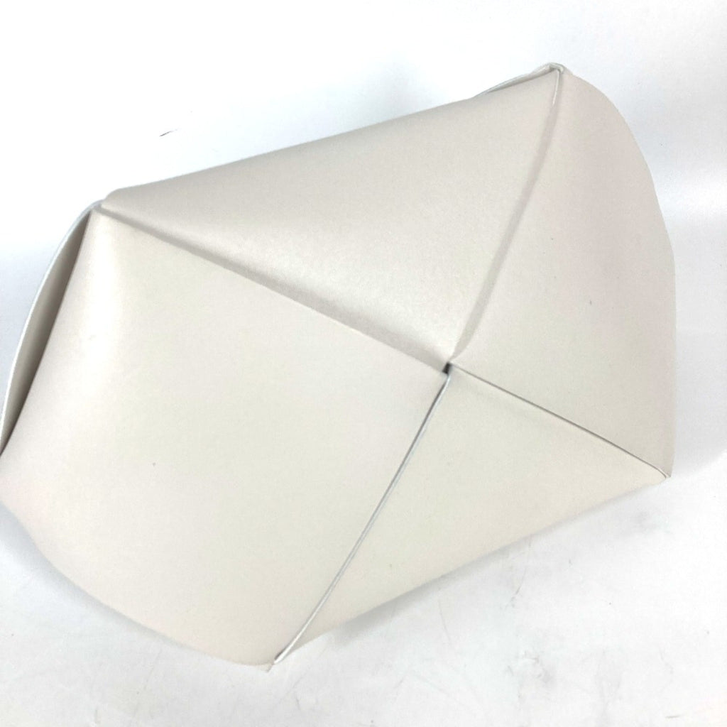 Bottega Veneta White Leather Pouch
