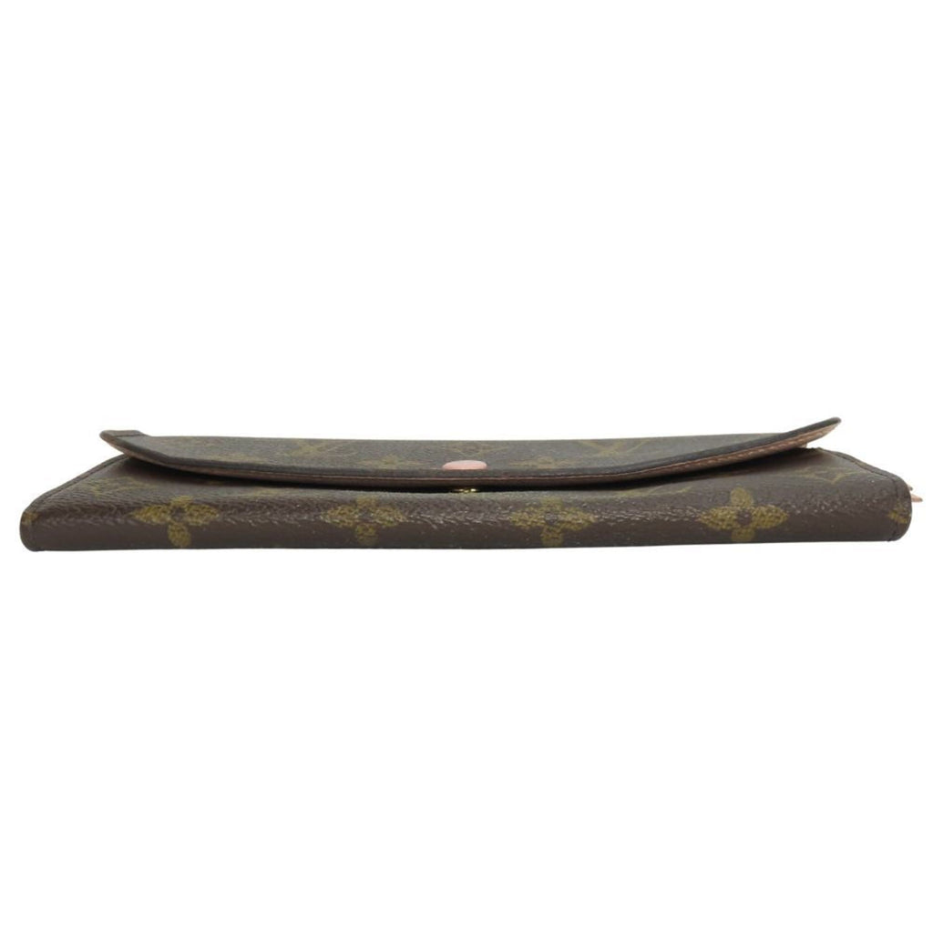 Louis Vuitton Brown Rose Ballerine Monogram Long Wallet