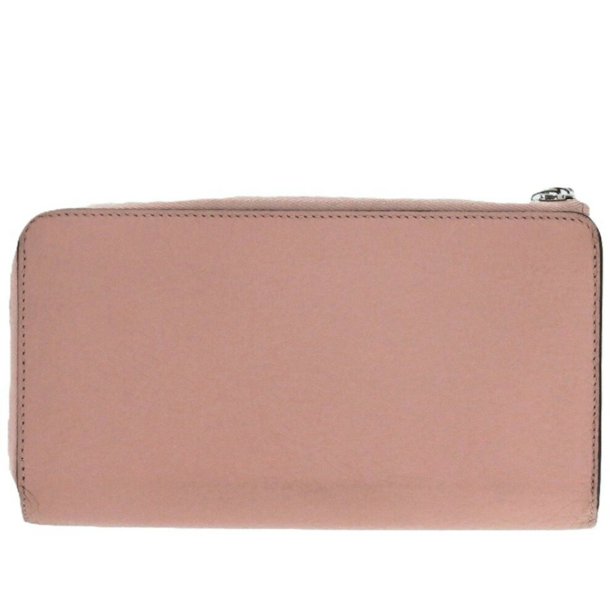 Louis Vuitton Magnolia Pink Leather Long Wallet