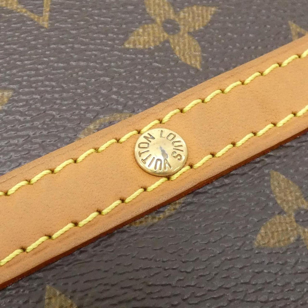 Louis Vuitton Marron Coated Canvas Shoulder Bag