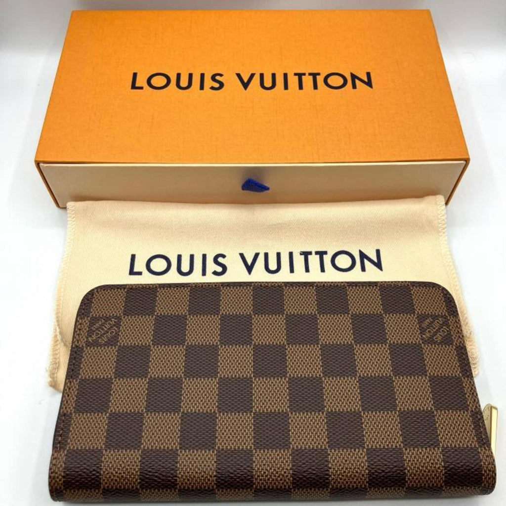Louis Vuitton Brown Damier Canvas Damier Canvas Long Wallet
