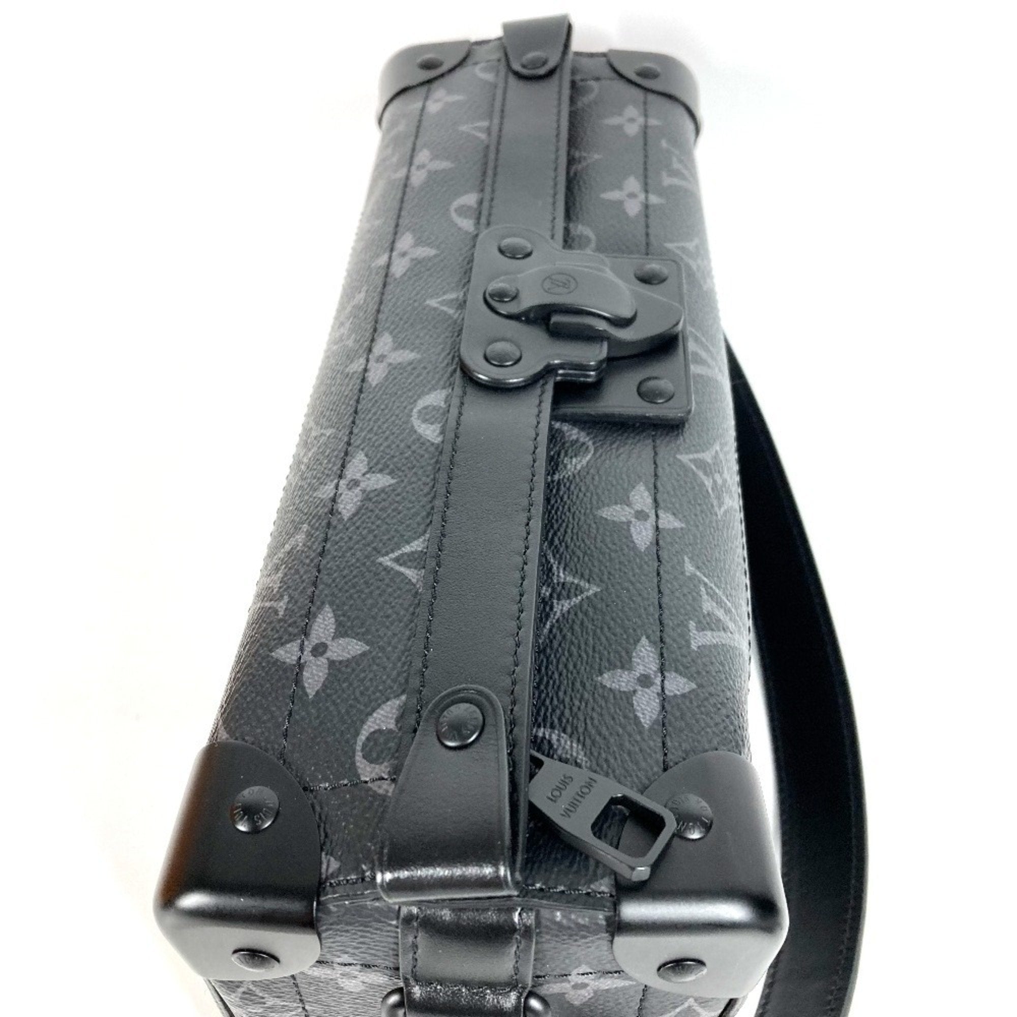Louis Vuitton Black Monogram Eclipse Monogram Eclipse Clutch Bag Handbag Shoulder Bag