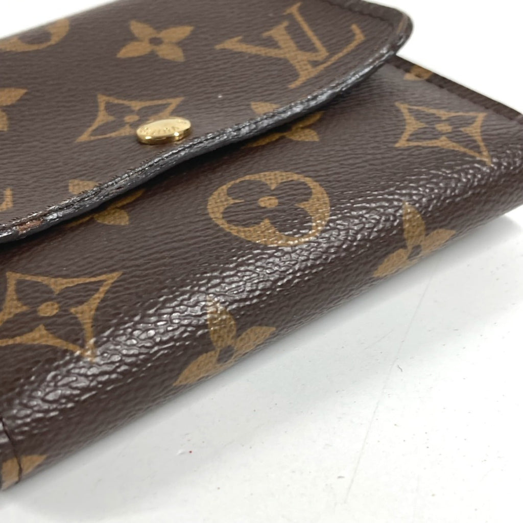 Louis Vuitton Brown Monogram Canvas Card Wallet
