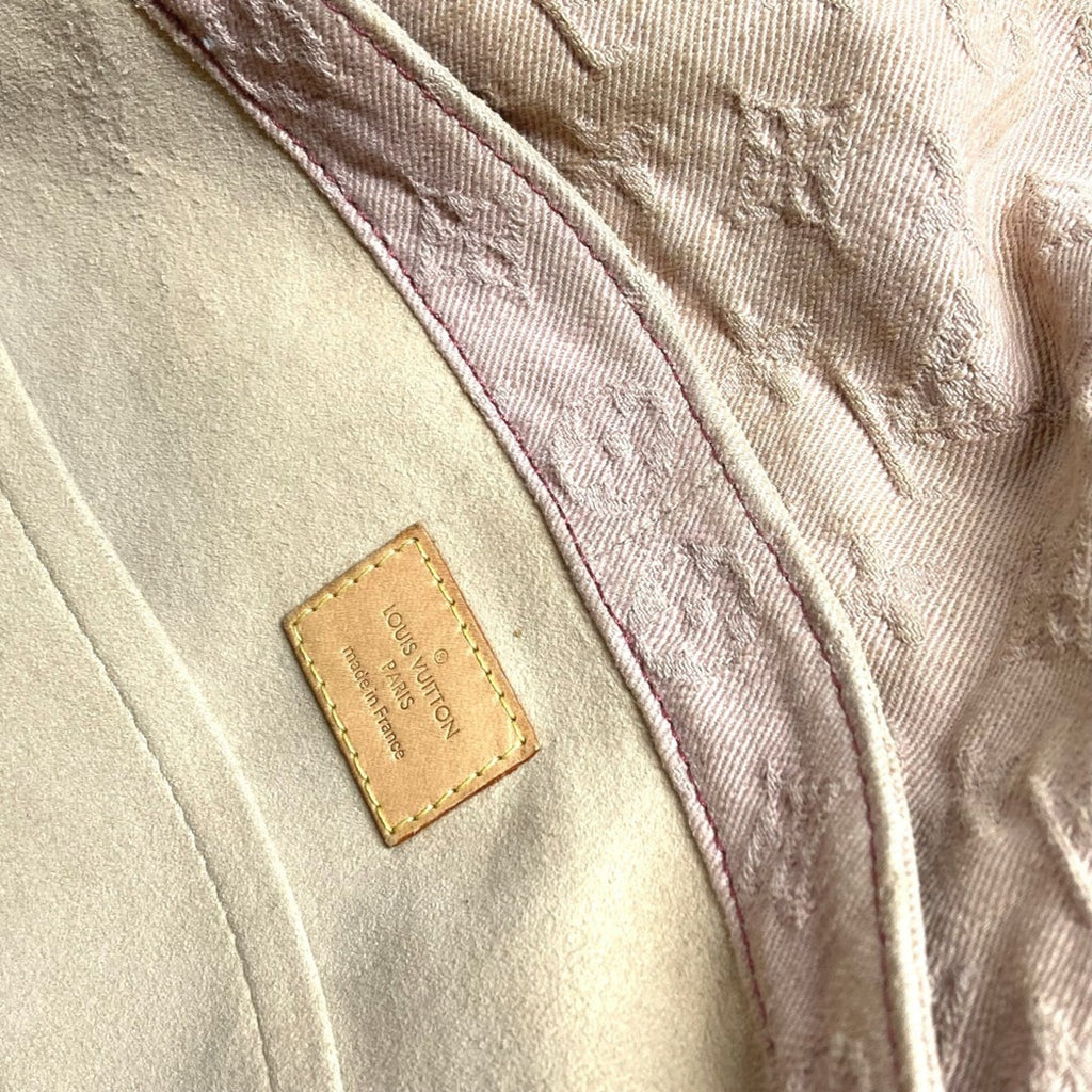 Louis Vuitton Monogram Denim Pink Rouge Fauviste Monogram Denim Shoulder Bag