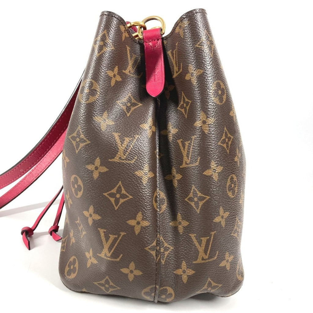 Louis Vuitton Brown Pink Monogram Shoulder Bag