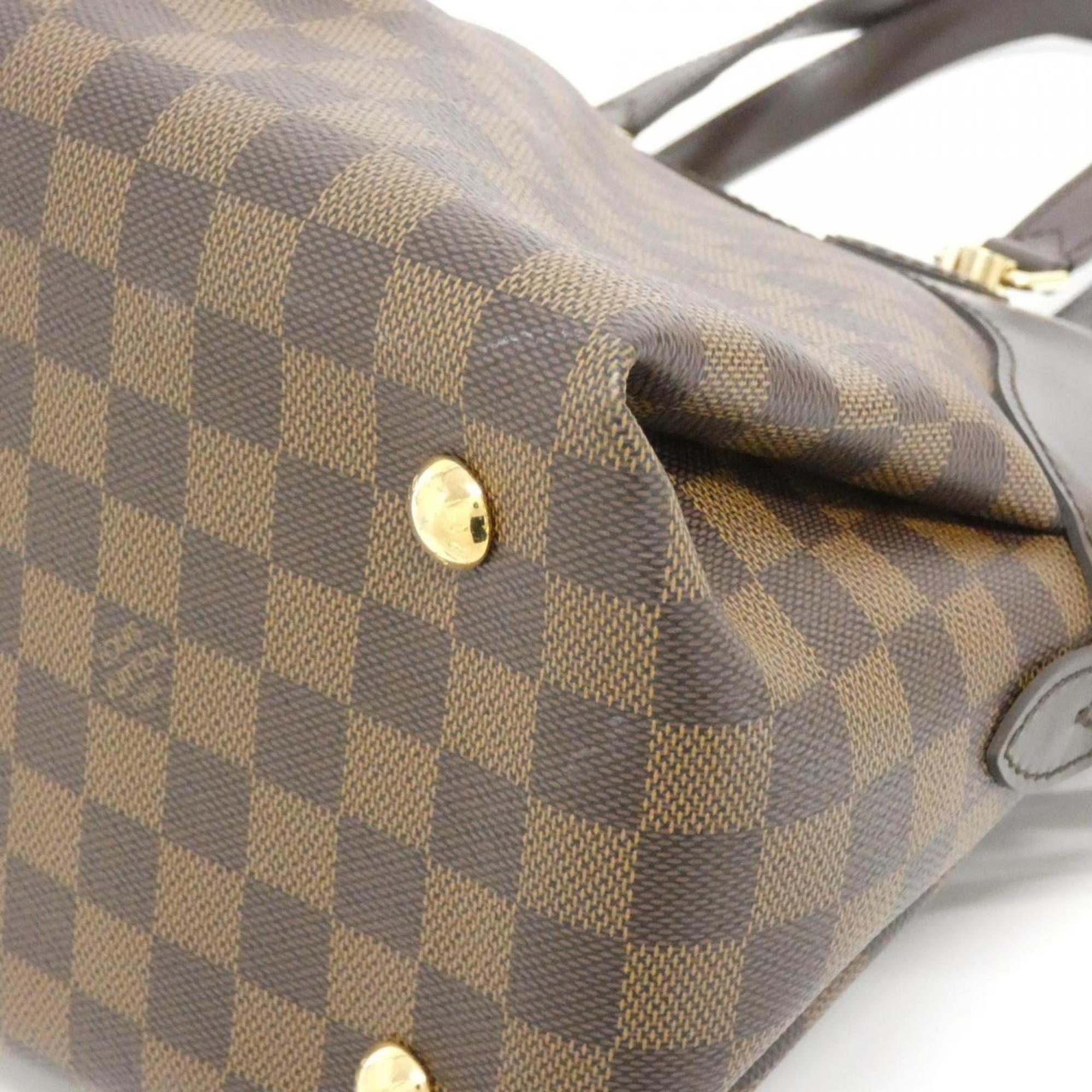 Louis Vuitton Damier Ebene Coated Canvas Handbag