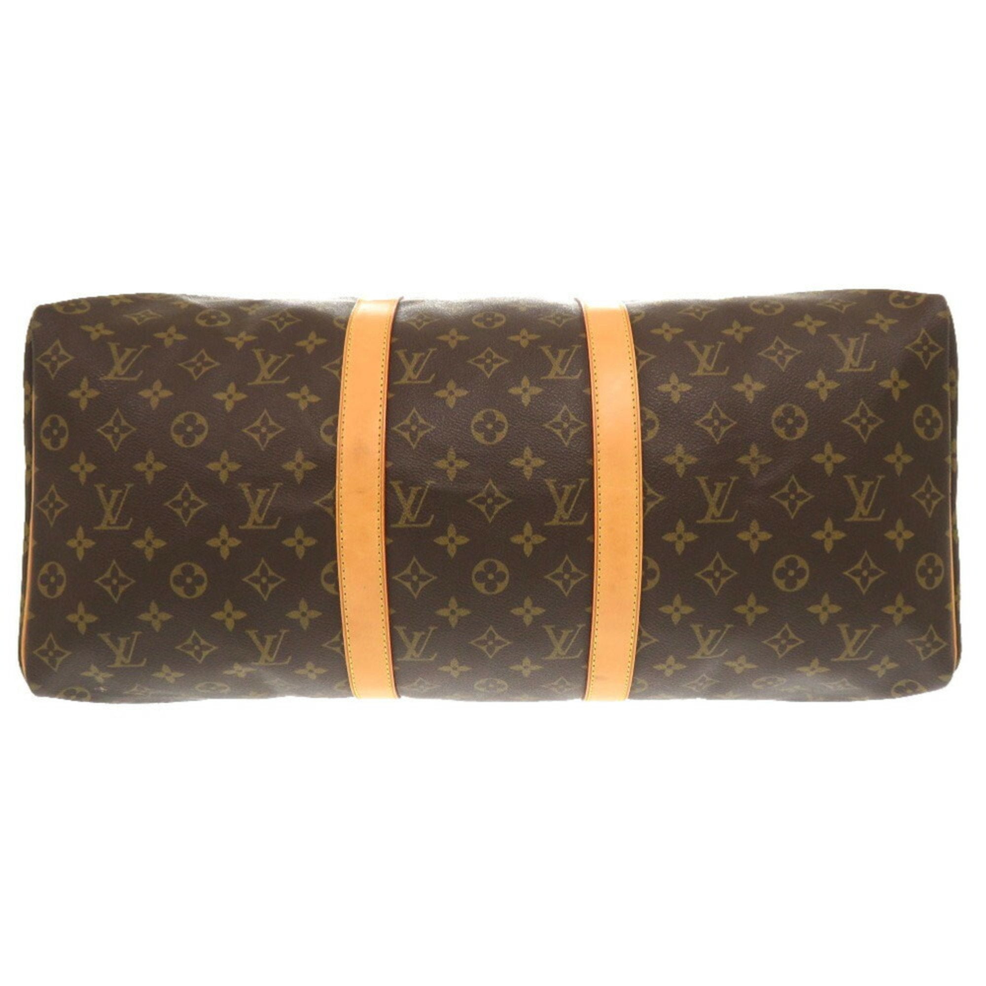 Louis Vuitton Brown Monogram Monogram Boston Bag