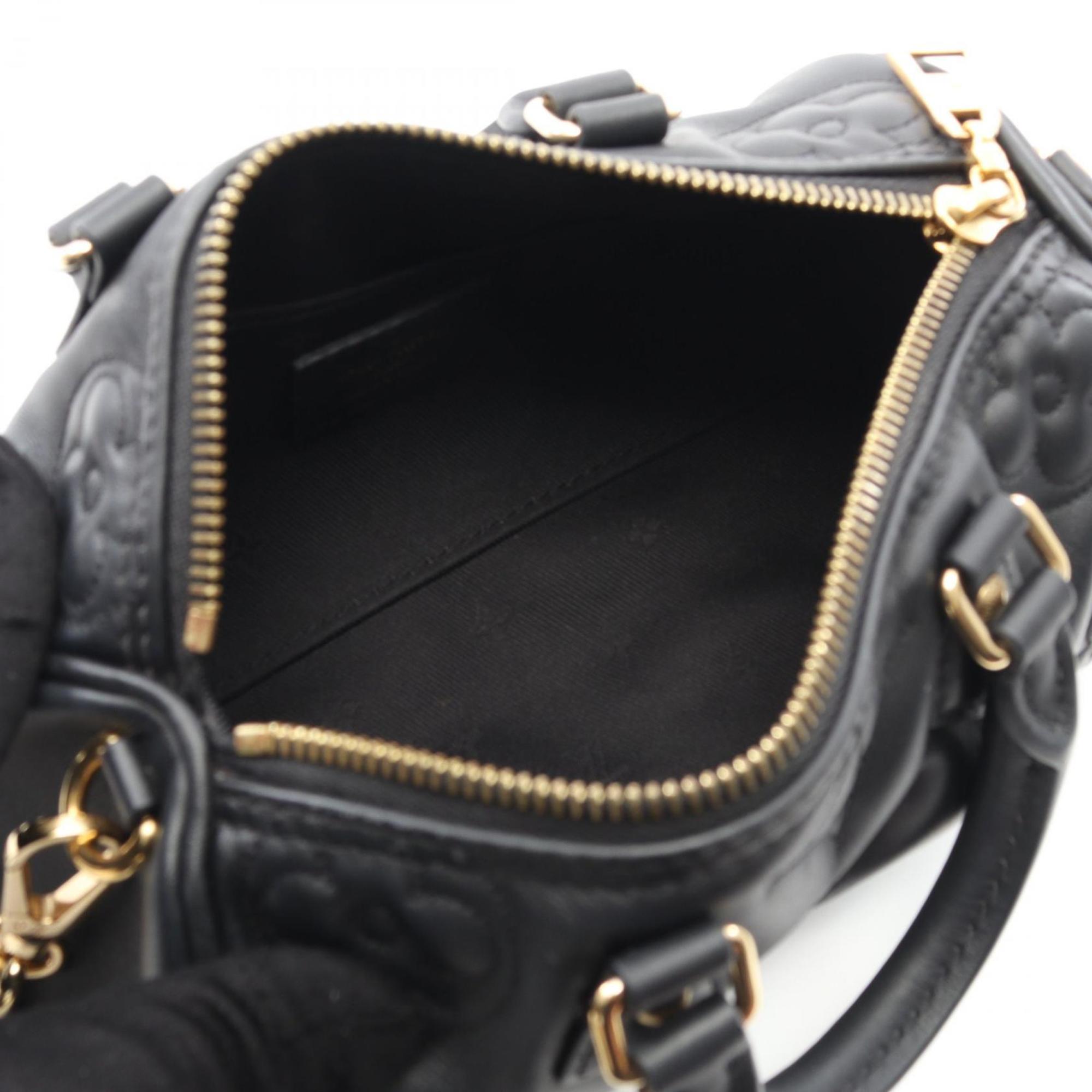 Louis Vuitton Black Noir Leather Handbag
