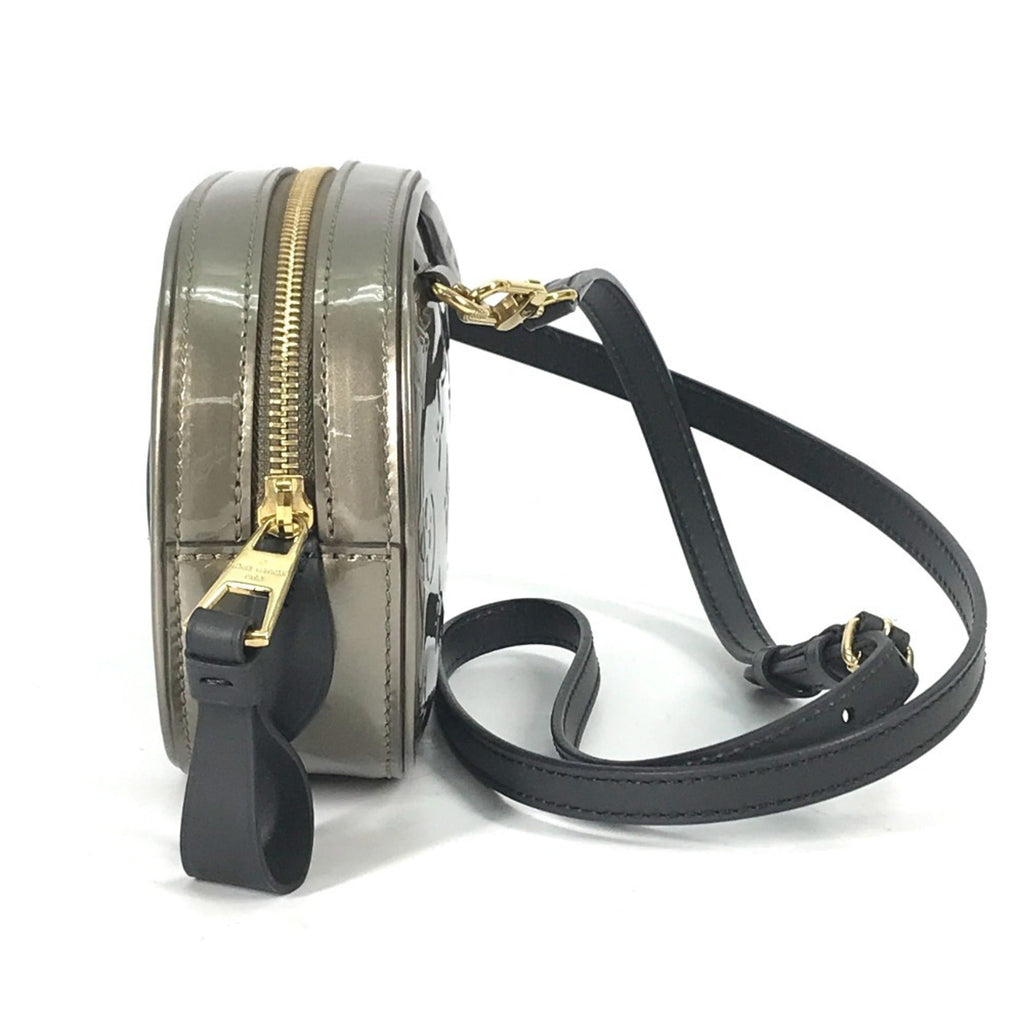 Louis Vuitton Gray Monogram Vernis Shoulder Bag Sling Bag