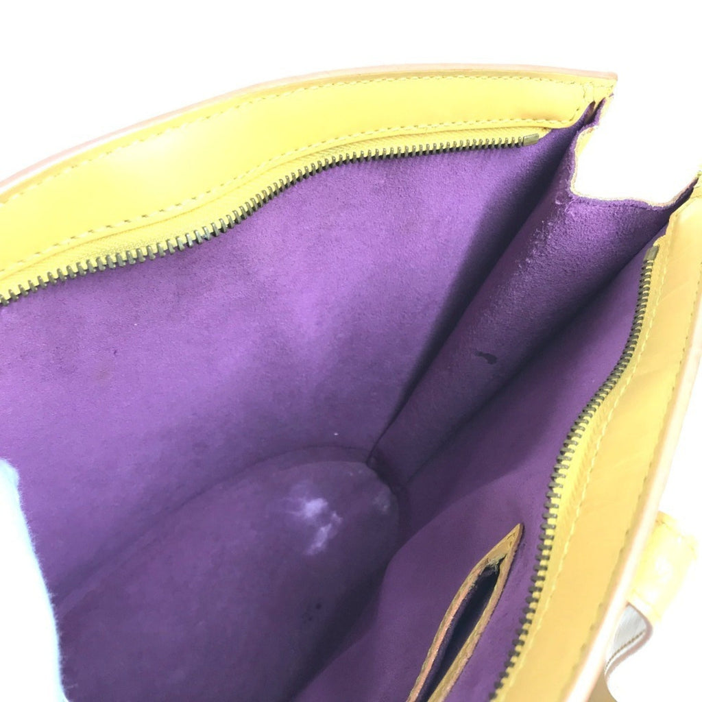 Louis Vuitton Yellow Epi Leather Handbag Tote Bag