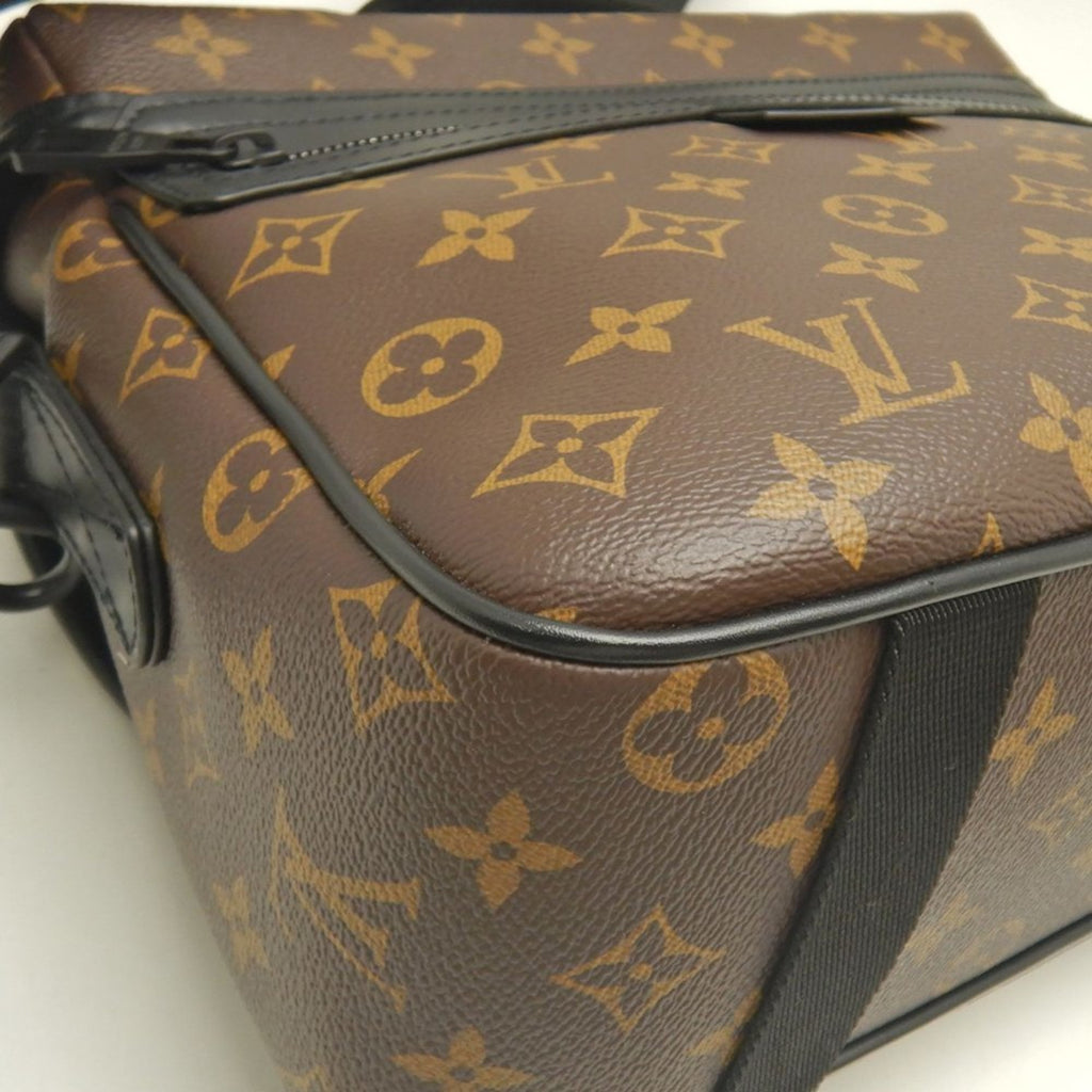 Louis Vuitton Brown Pvc Shoulder Bag