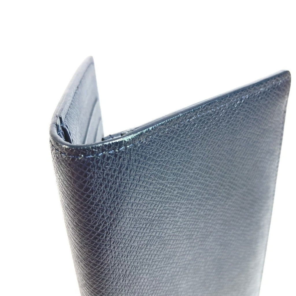Louis Vuitton Blue Ocean Taiga Leather Leather Long Wallet