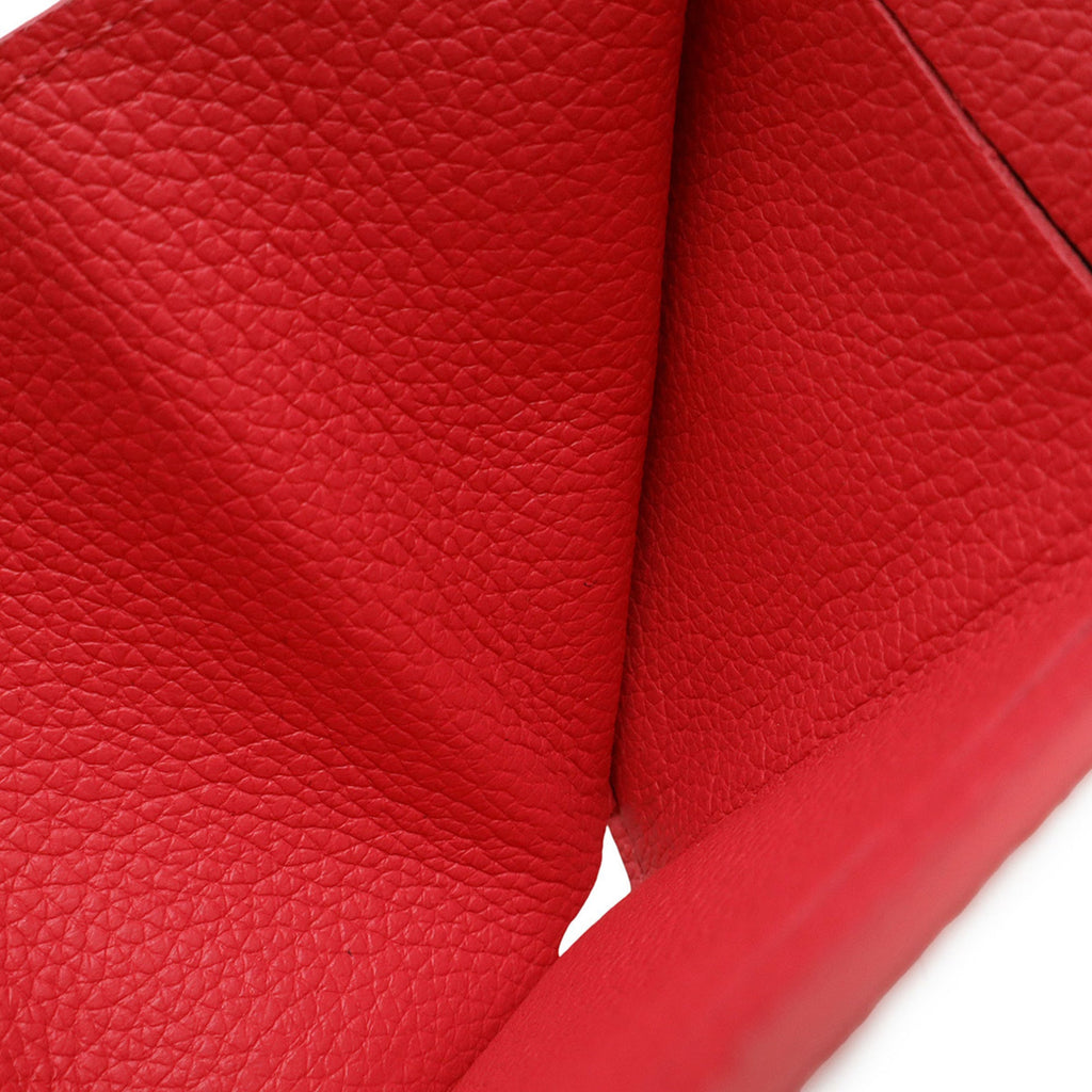 Louis Vuitton Fuchsia Fuchsia Pink Leather Wallet (Tri-Fold)