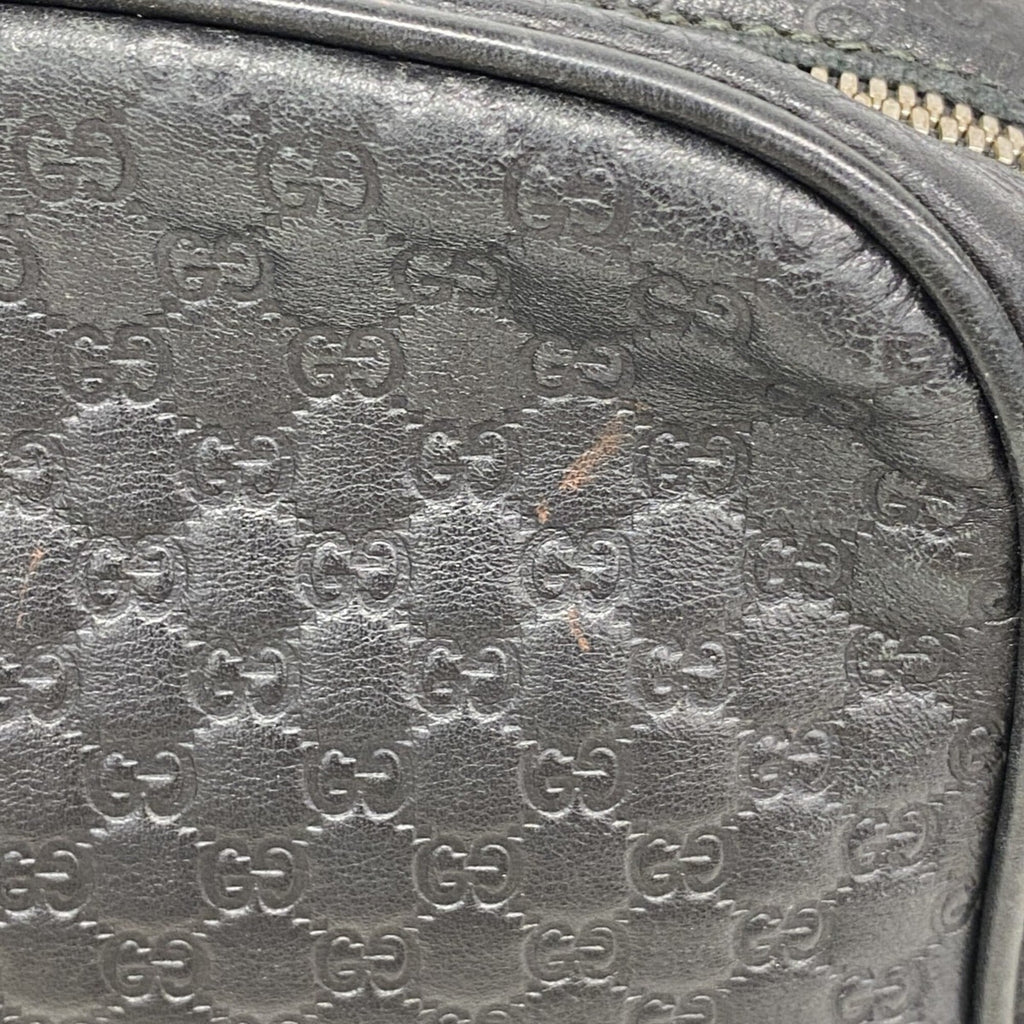 Gucci Black Leather Shoulder Bag (Pre-Owned)
