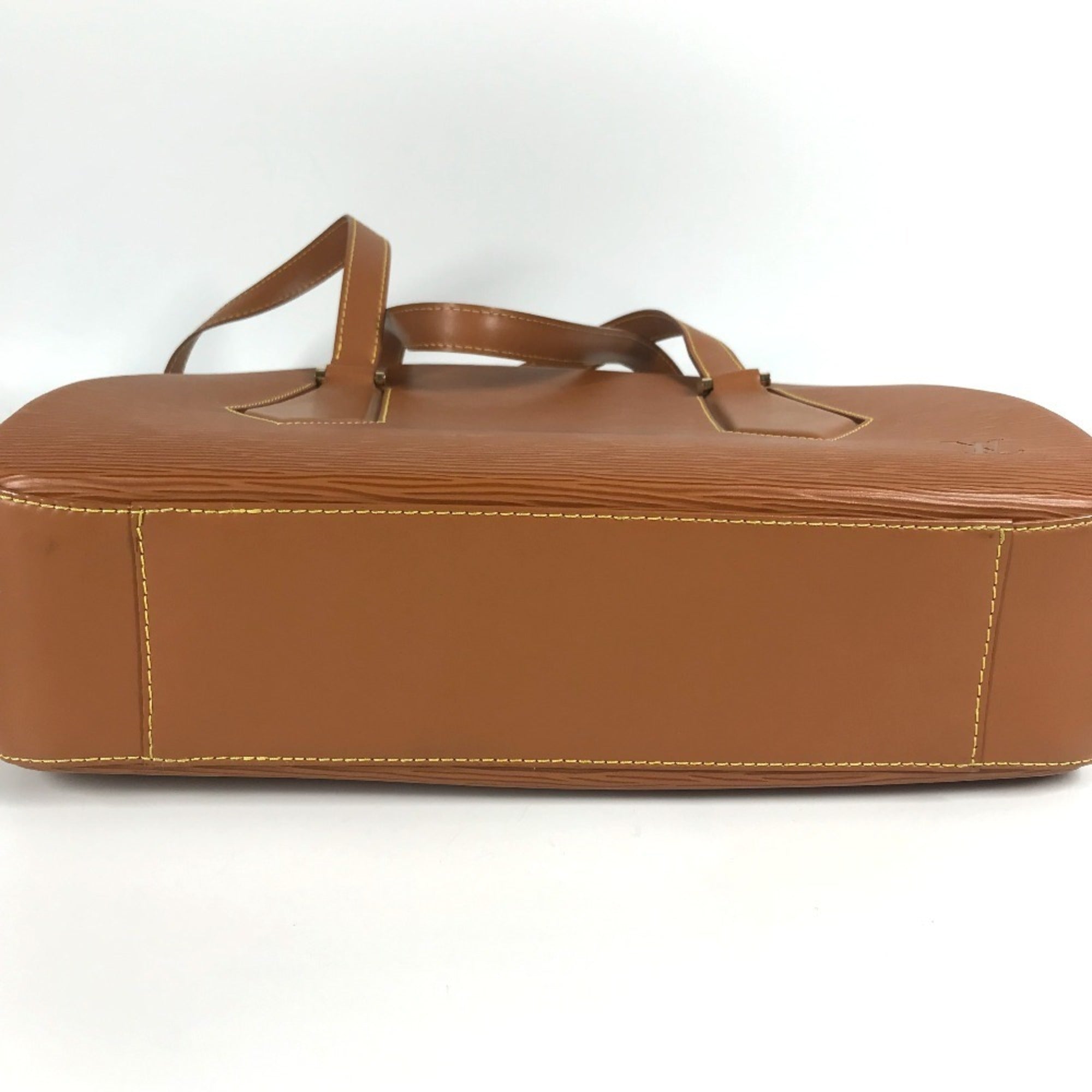 Louis Vuitton Brown Gold Cipango Epi Leather Shoulder Bag Tote Bag