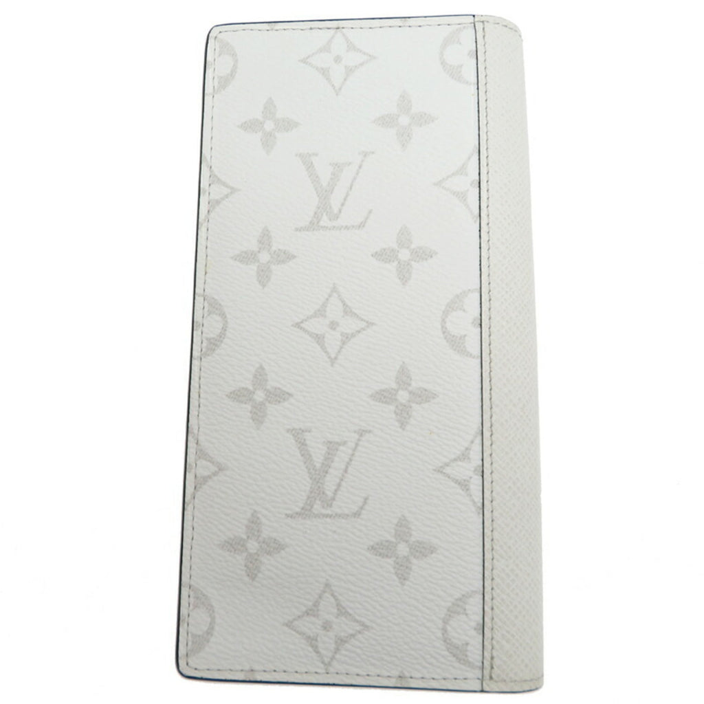 Louis Vuitton White Taigarama Long Wallet