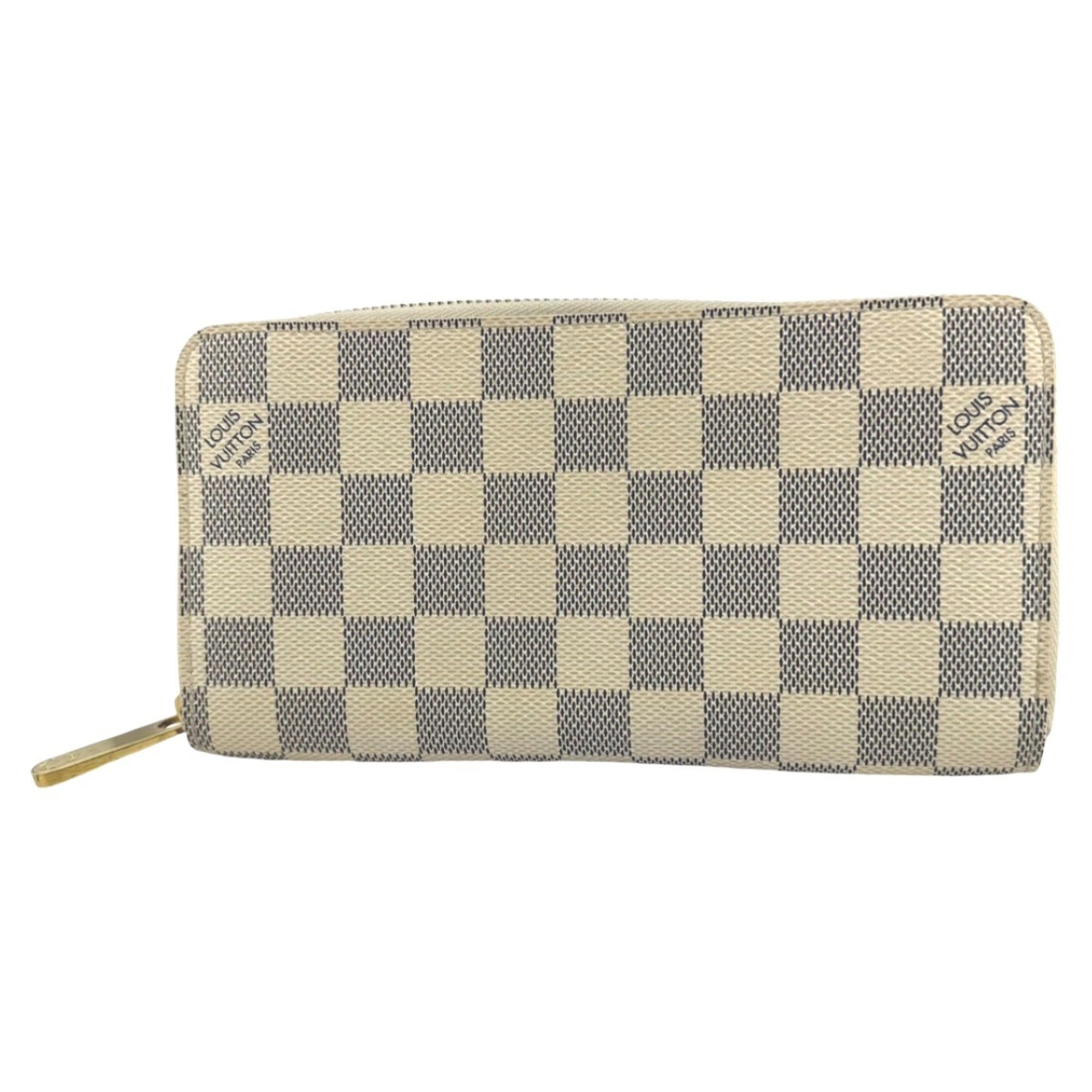 Louis Vuitton Damier Azur White Damier Azur Long Wallet