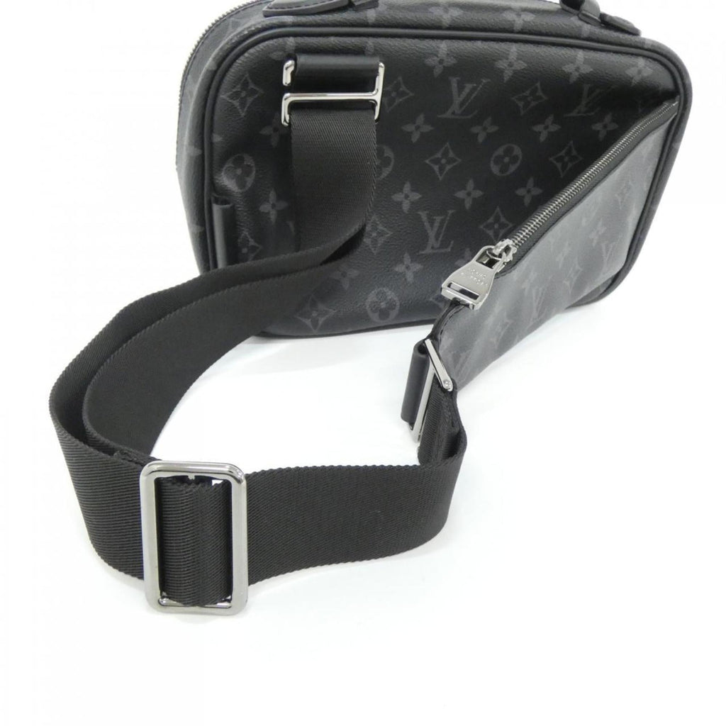 Louis Vuitton Black Coated Canvas Shoulder Bag