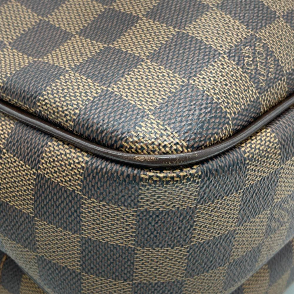 Louis Vuitton Damier Canvas Ebene Damier Canvas Shoulder Bag