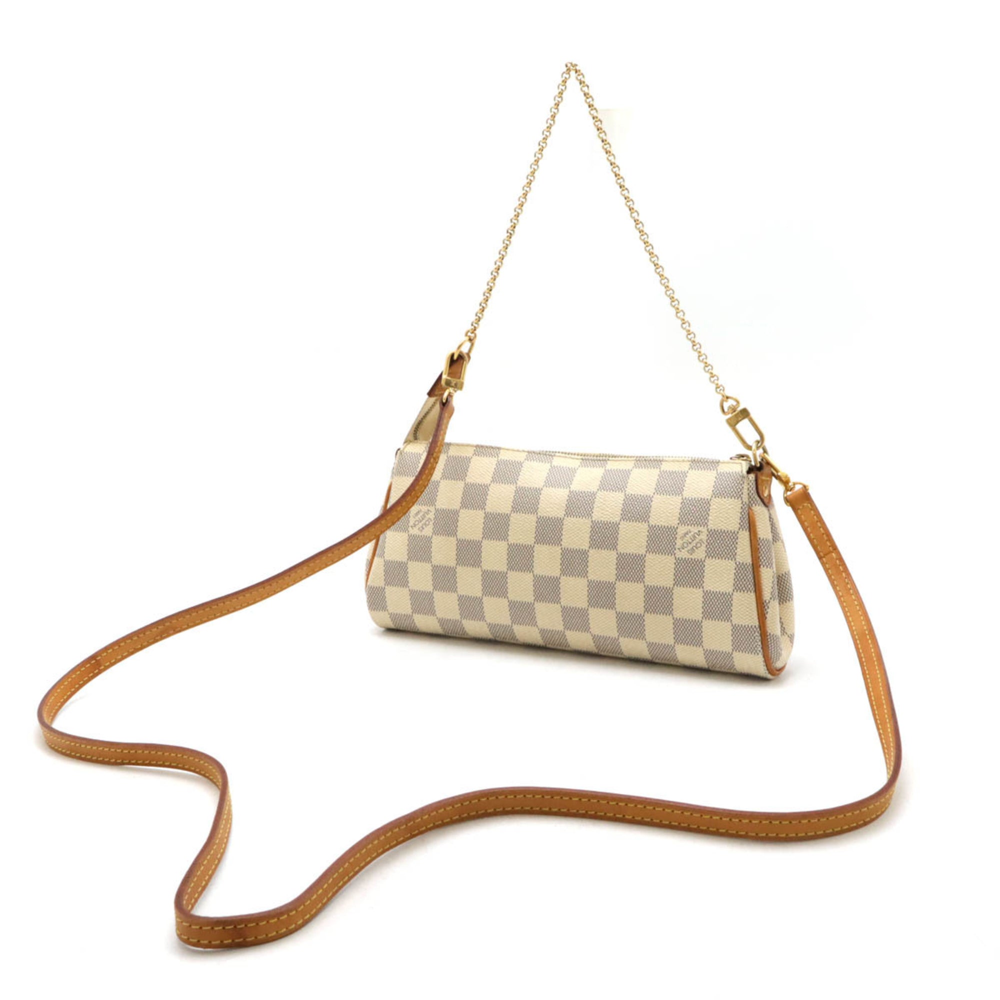 Louis Vuitton Damier Azur Ivory Pvc Shoulder Bag