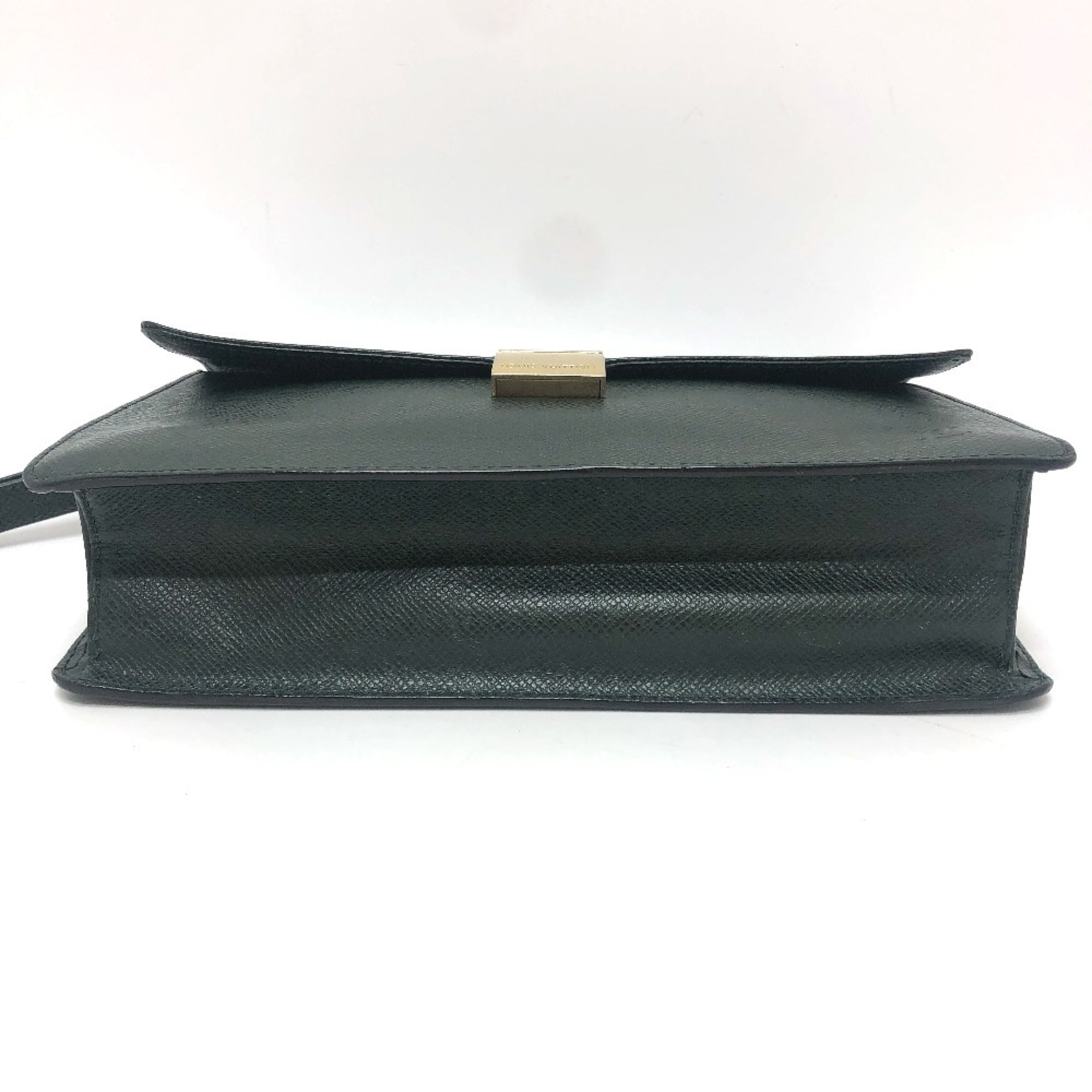 Louis Vuitton Episea Leather Taiga Leather Clutch Bag
