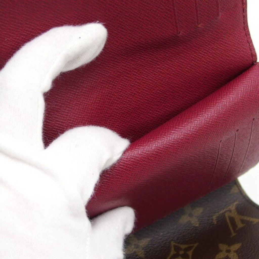 Louis Vuitton Monogram Fuchsia Pink Monogram Monogram Wallet (Tri-Fold)