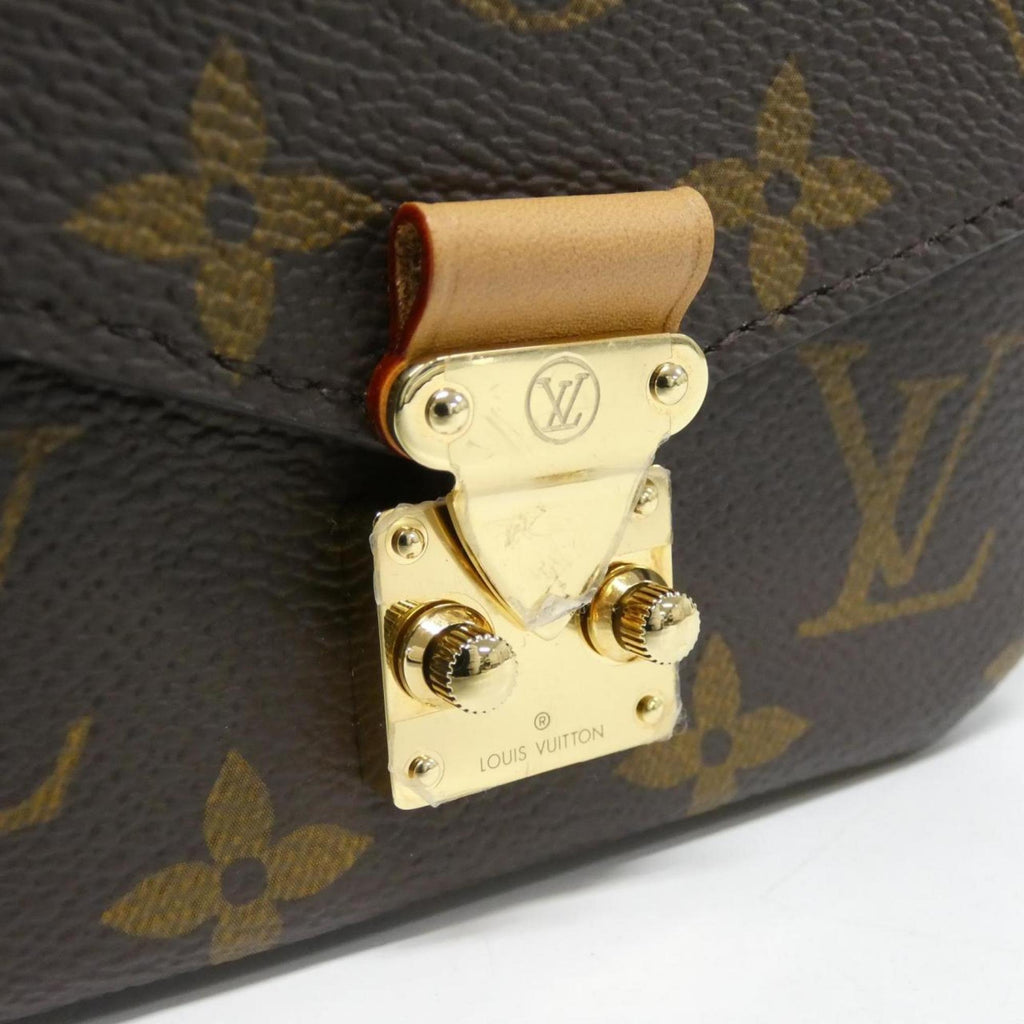 Louis Vuitton Marron Coated Canvas Shoulder Bag