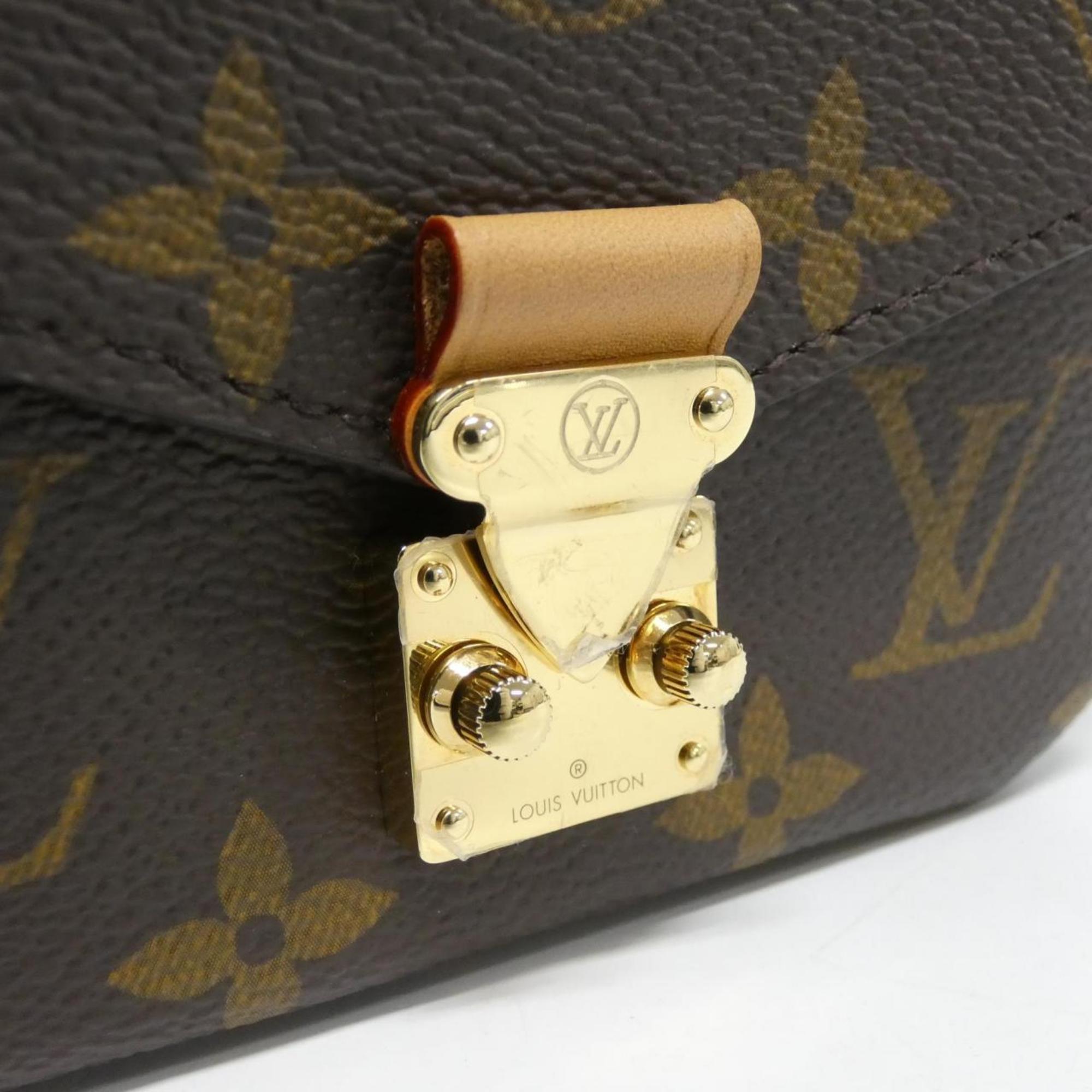 Louis Vuitton Marron Coated Canvas Shoulder Bag