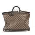 Louis Vuitton Damier Brown Ebene Damier Canvas Boston Bag Handbag