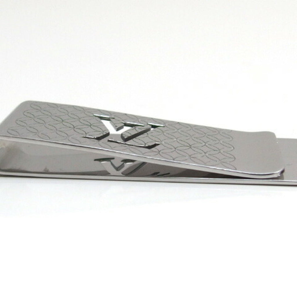Louis Vuitton Silver Stainless Steel Money Clip