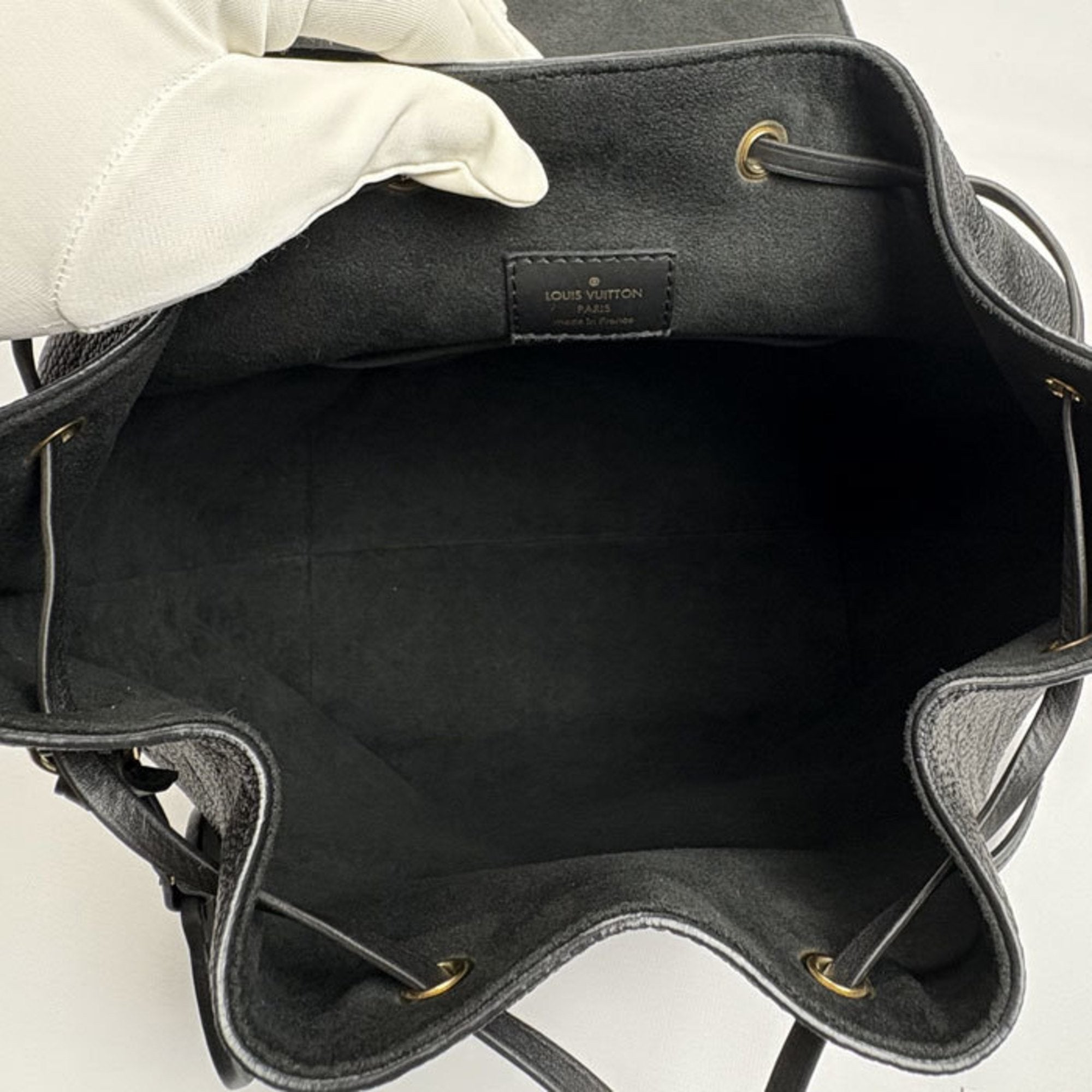 Louis Vuitton Noir Monogram Empreinte Backpack