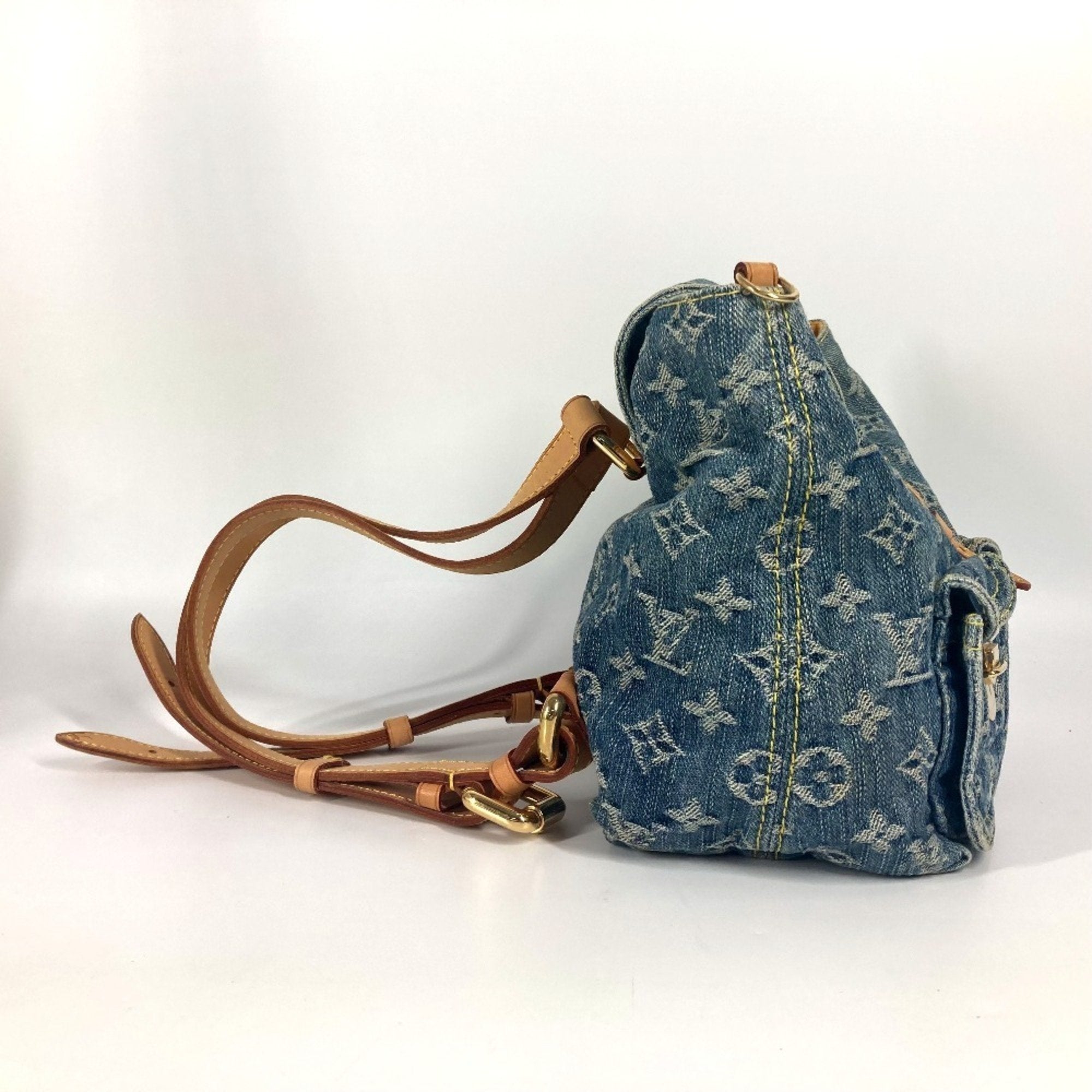 Louis Vuitton Blue Monogram Monogram Denim Backpack