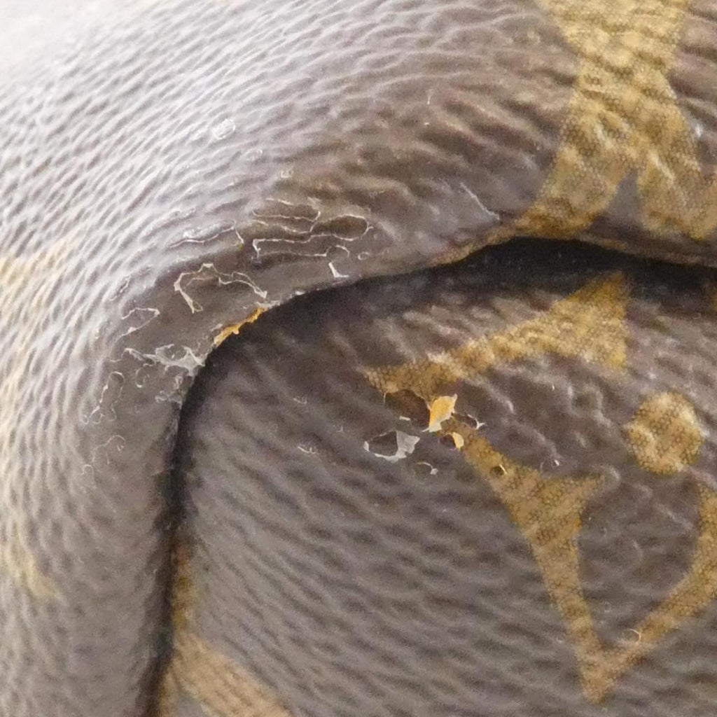 Louis Vuitton Brown Coated Canvas Backpack