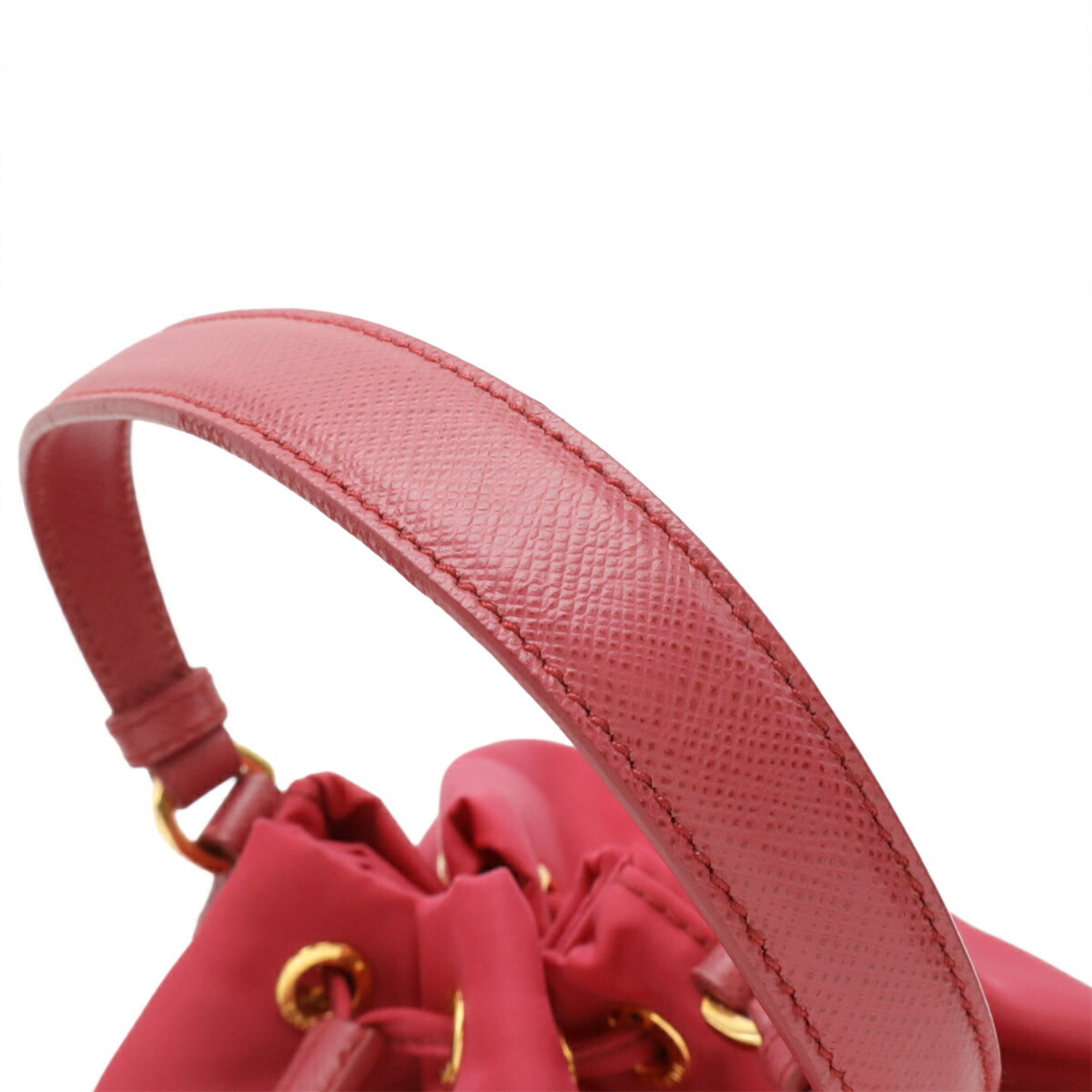Prada Pink Nylon Handbag Shoulder Bag