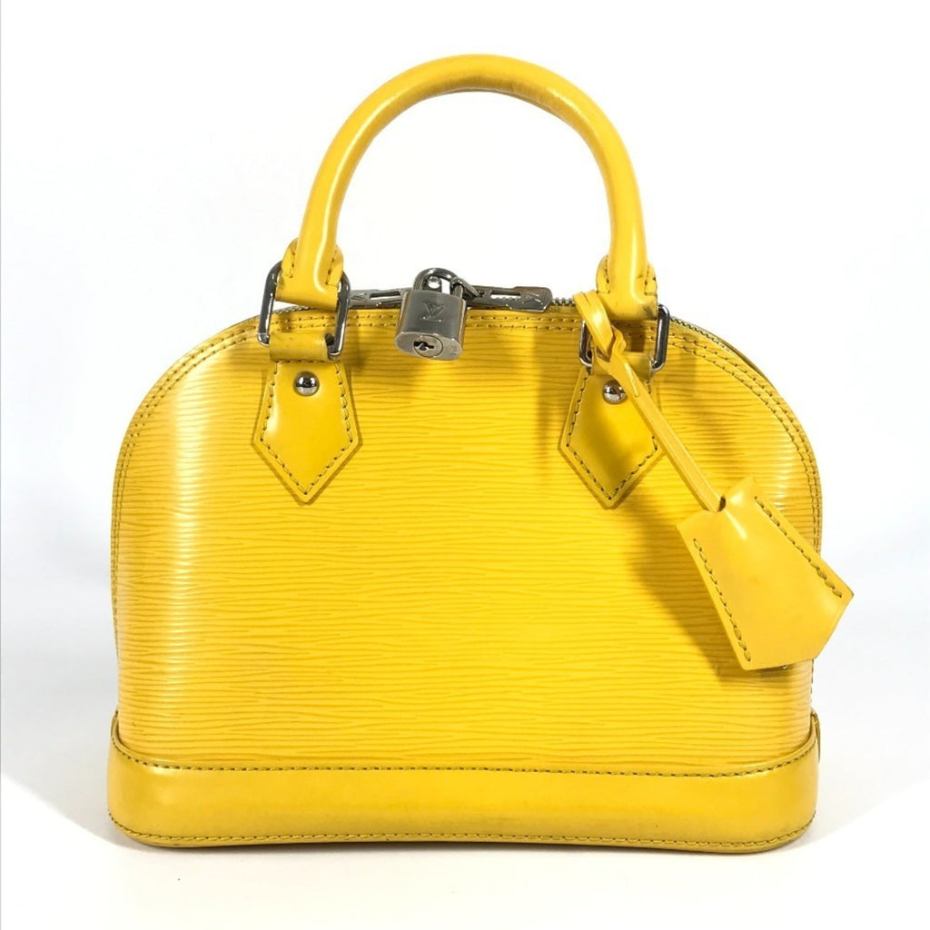 Louis Vuitton Epi Citron Yellow Epi Leather Handbag Shoulder Bag