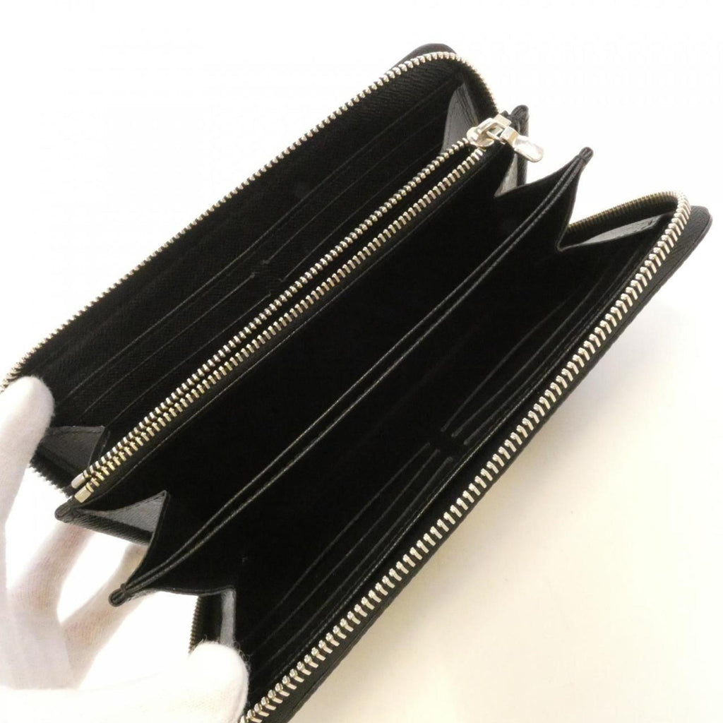 Louis Vuitton Silver Leather Long Wallet