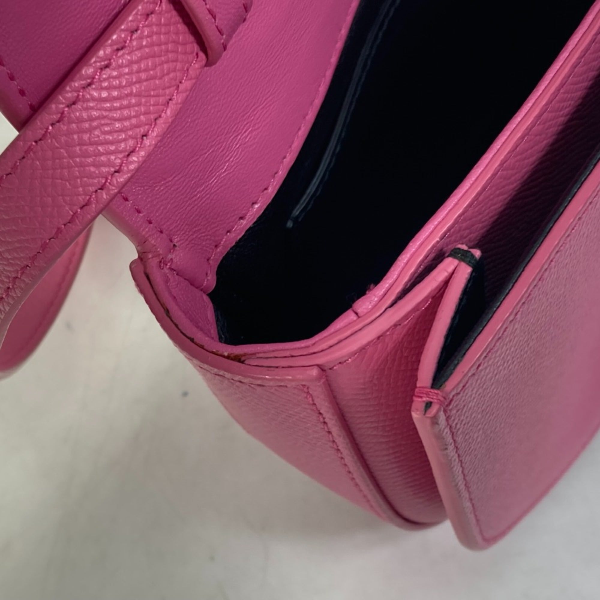 Balenciaga Pink Leather Shoulder
